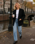 Fenna Ruimvallende Blazer Zwart - lifestyle