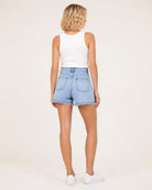 Fenna Blauwe Denim - achterkant