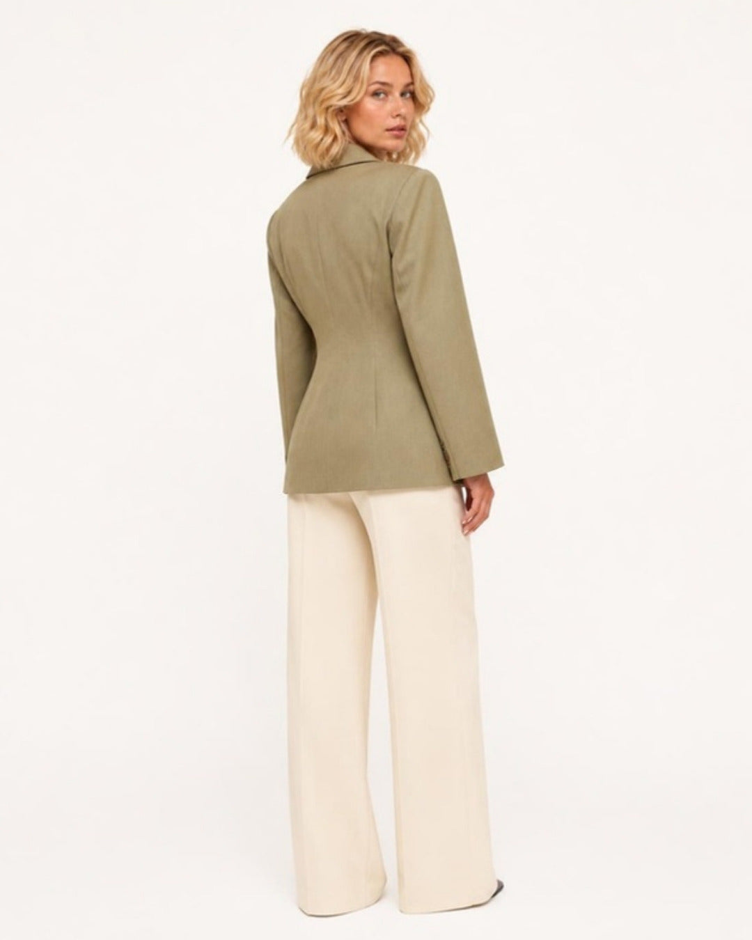 Fenna Klassieke Blazer - achterkant