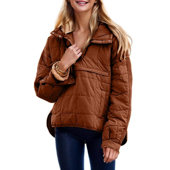 Courtney | Oversized Hooded Pullover Jacket