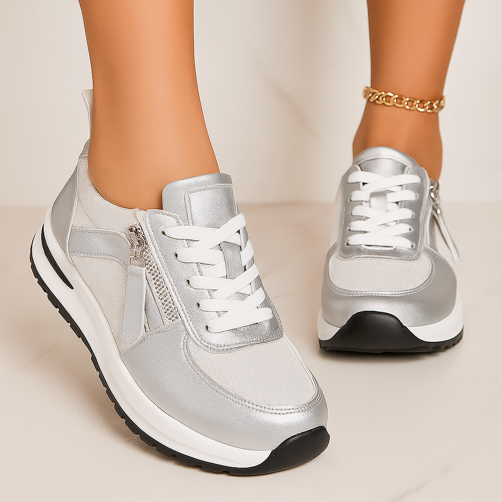 Vanessa | Zip-Up Orthopedische Sneakers