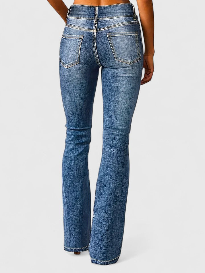 Dana | Verfijnde Flared Pants