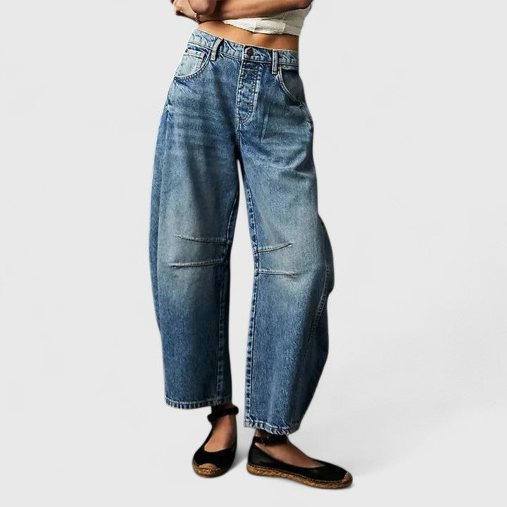 Everly | Comfortabele Brede-Pijp Broek