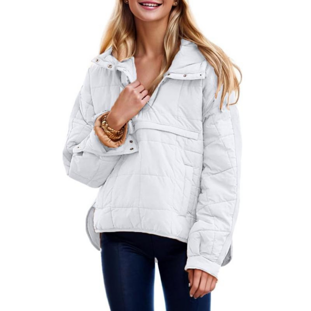 Courtney | Oversized Hooded Pullover Jacket