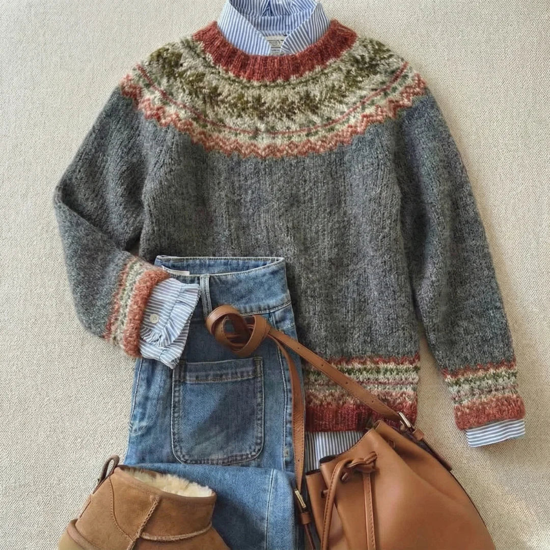 Hannah | Fair Isle Gebreide Trui