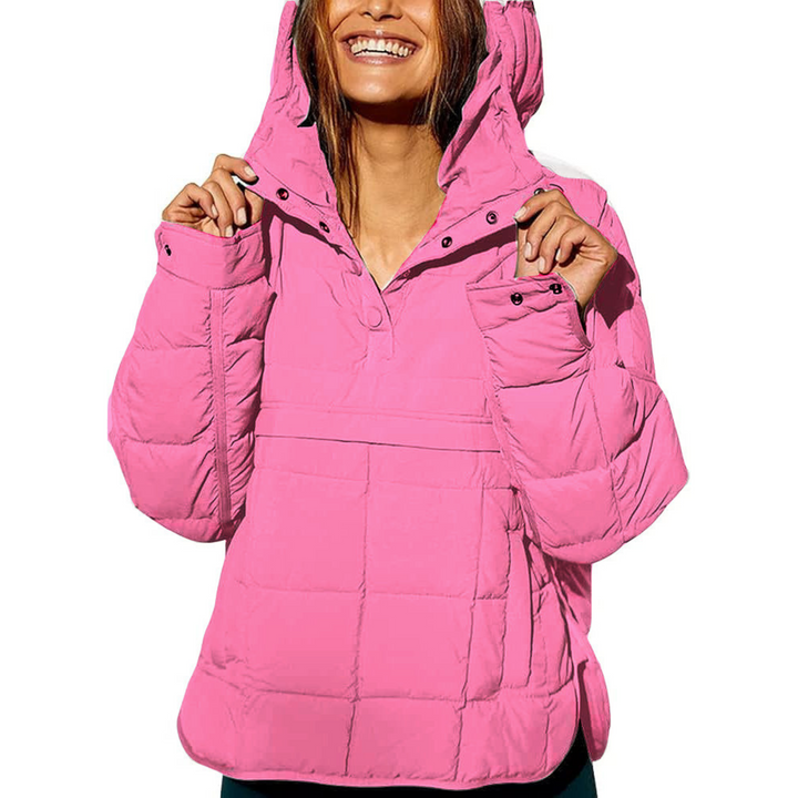 Courtney | Oversized Hooded Pullover Jacket