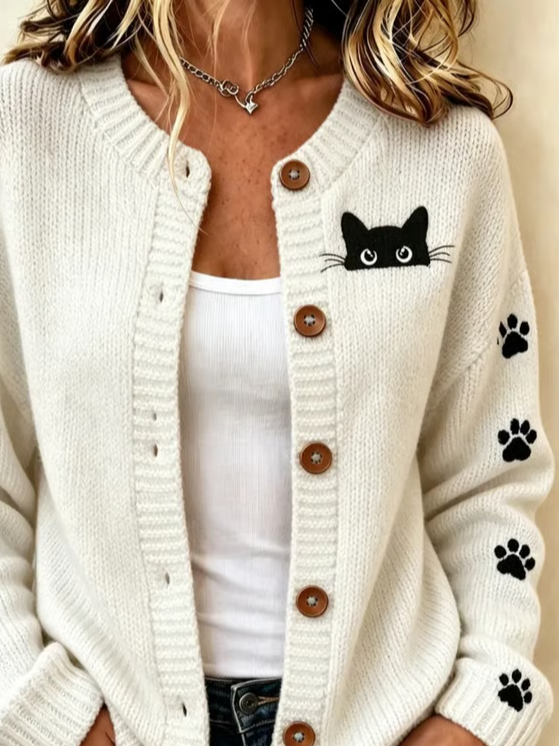Kathleen | Kat Pootafdruk Cardigan