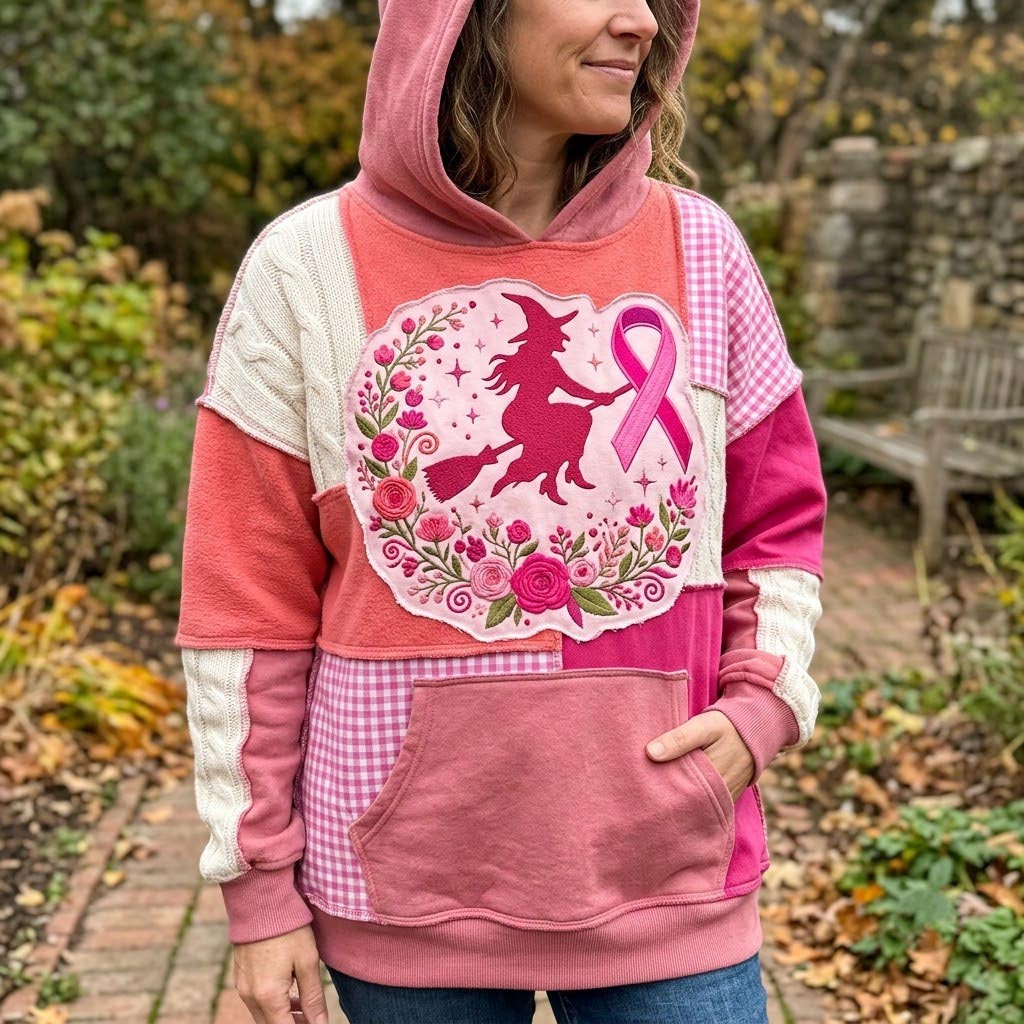Roze Oktober Magie Hoodie