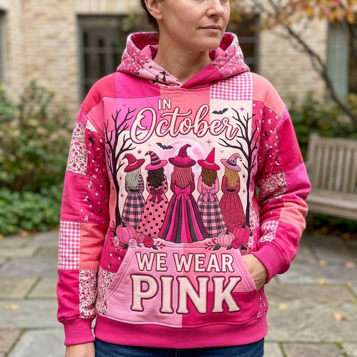 Roze Oktober Magie Hoodie