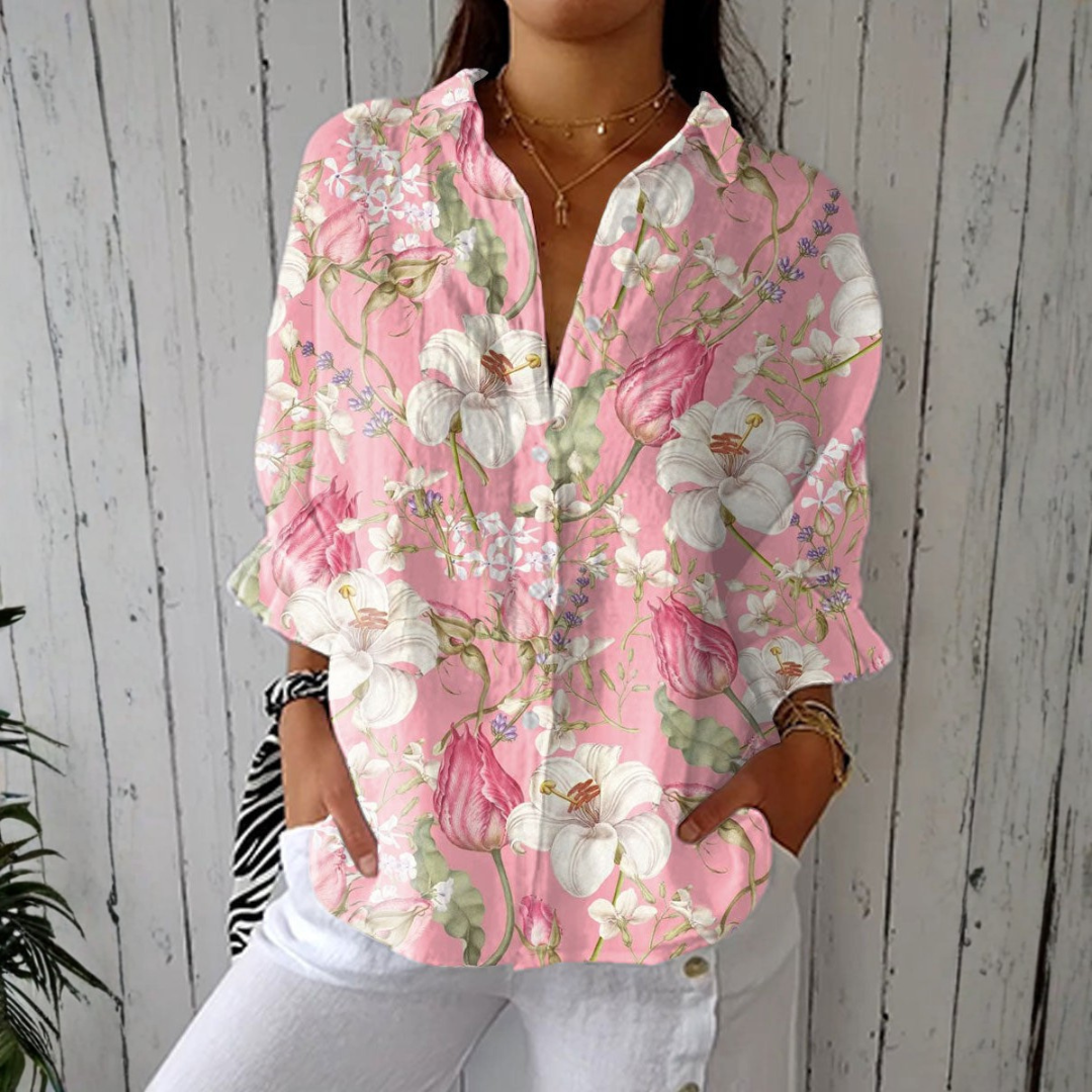 Lillian | Elegante Bloemenblouse
