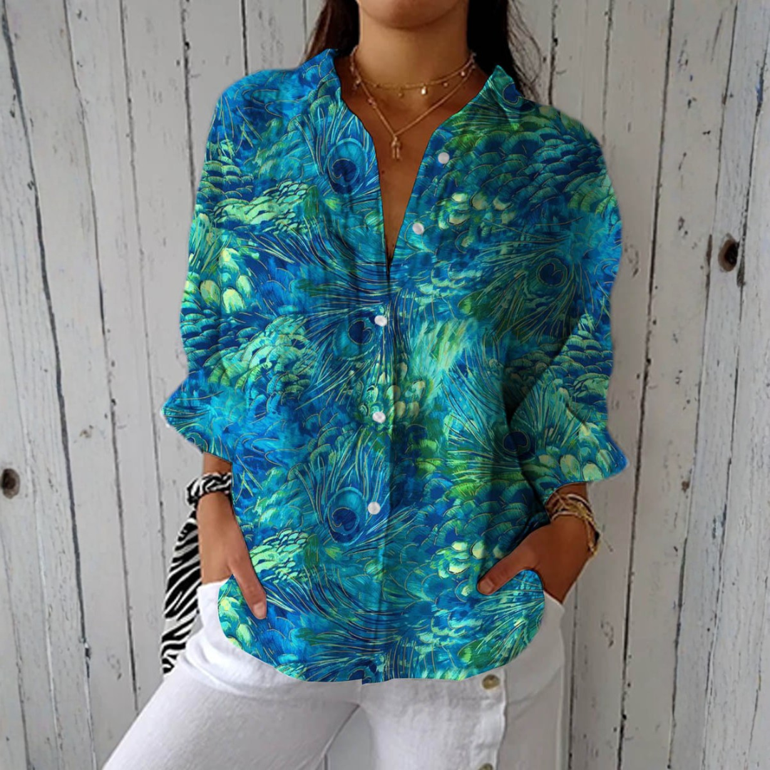 Adeline | Veerprint Shirt
