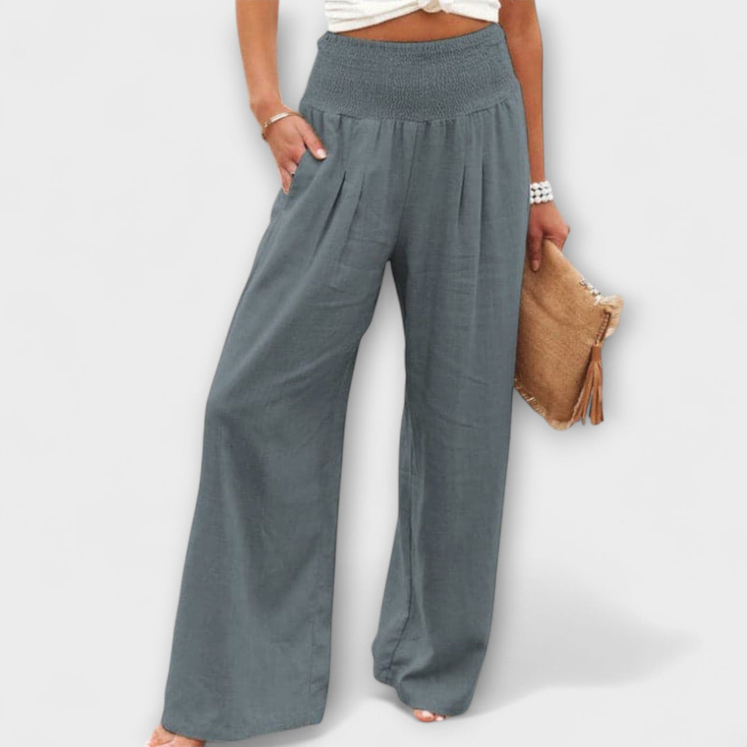 Jillian | Casual Wijde Pantalon