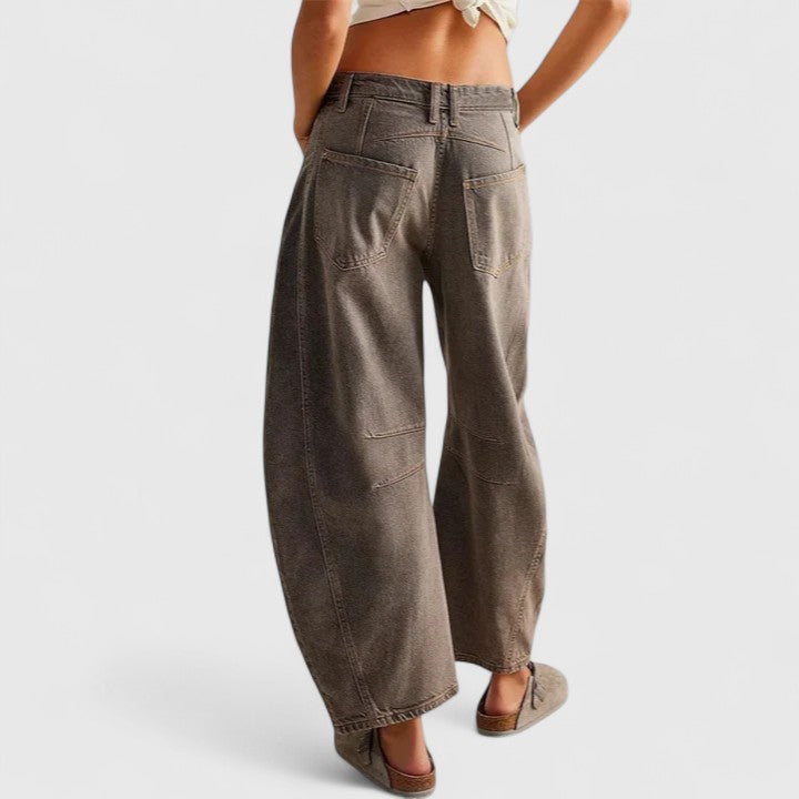 Everly | Comfortabele Brede-Pijp Broek