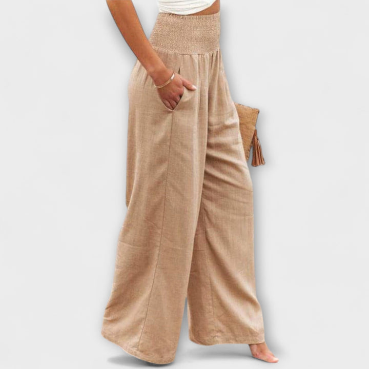 Jillian | Casual Wijde Pantalon