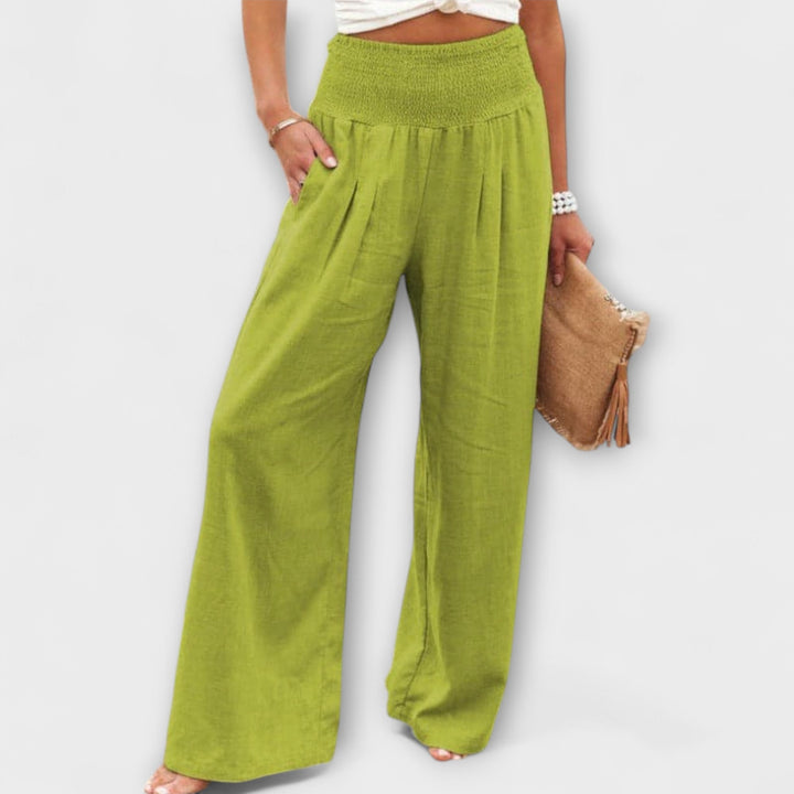 Jillian | Casual Wijde Pantalon
