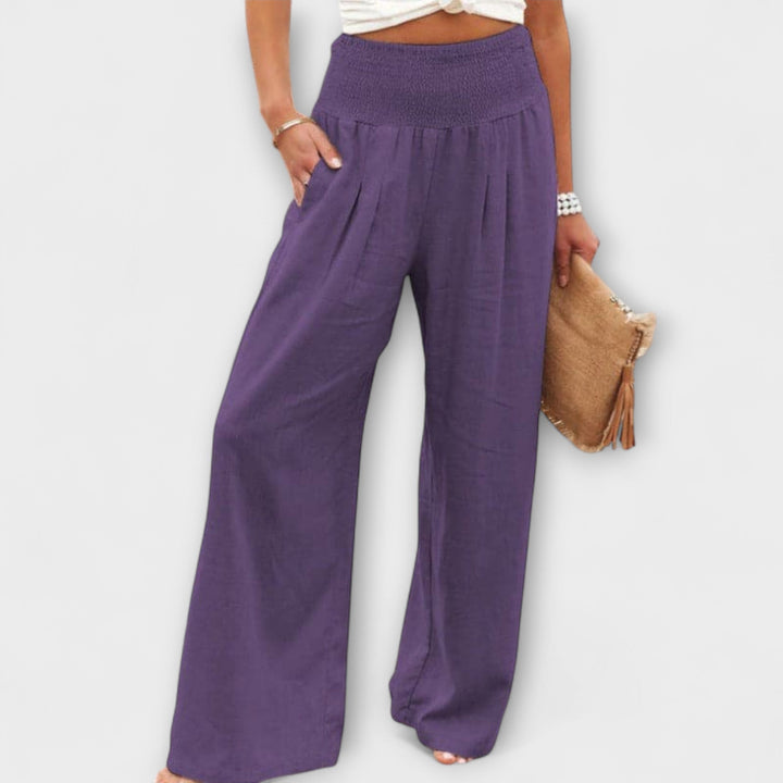 Jillian | Casual Wijde Pantalon