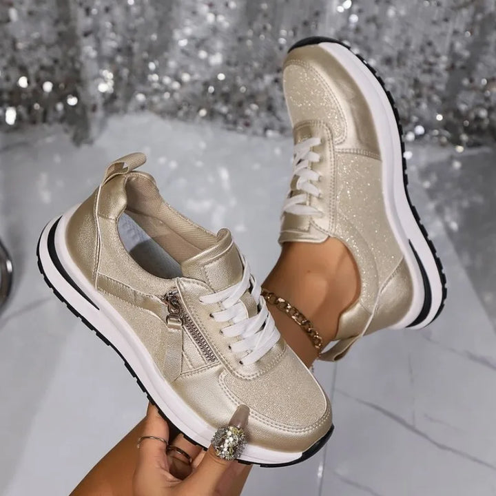 Vanessa | Zip-Up Orthopedische Sneakers