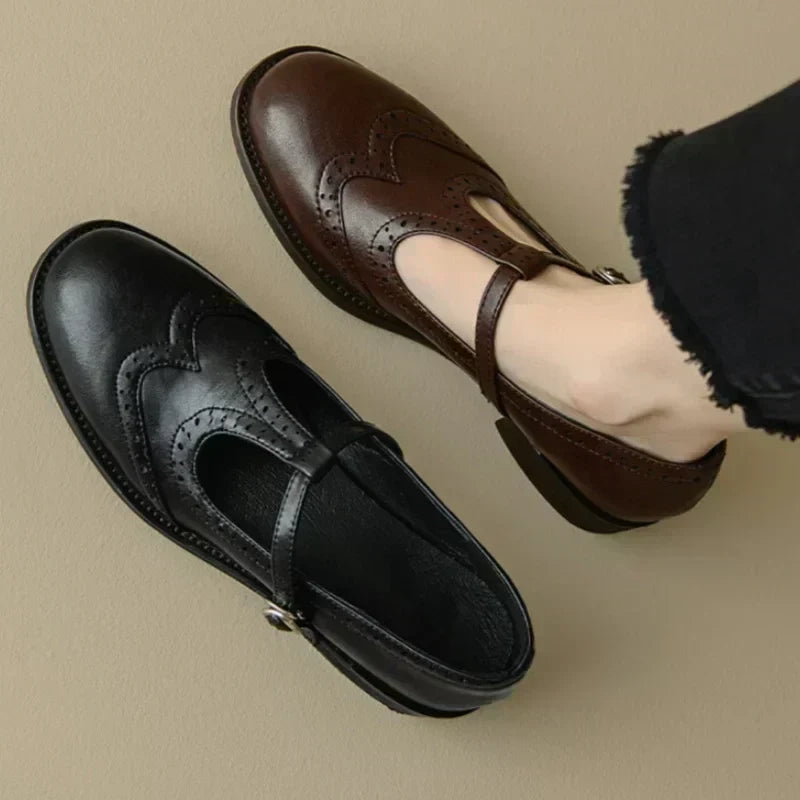 Johanna – Elegante Dames T-Strap Schoenen