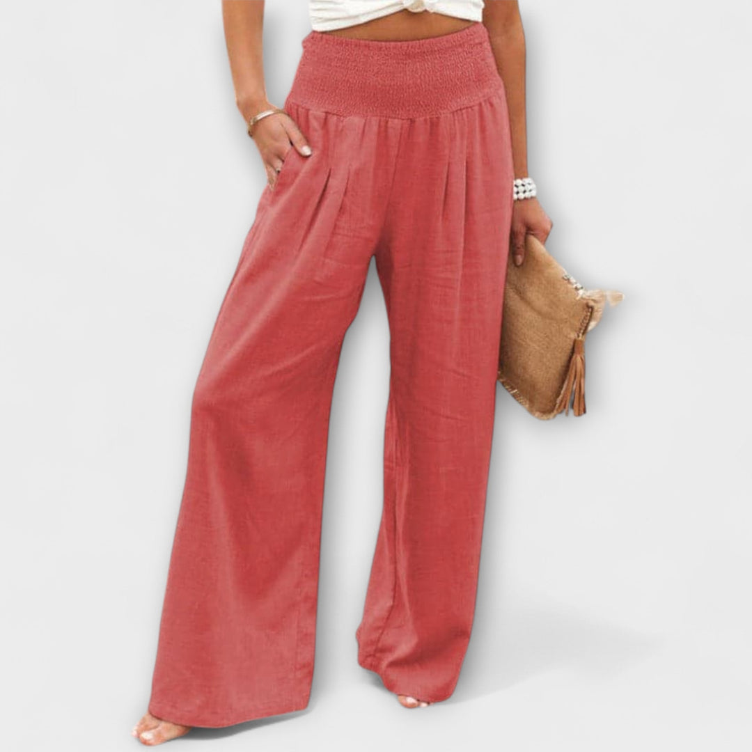 Jillian | Casual Wijde Pantalon