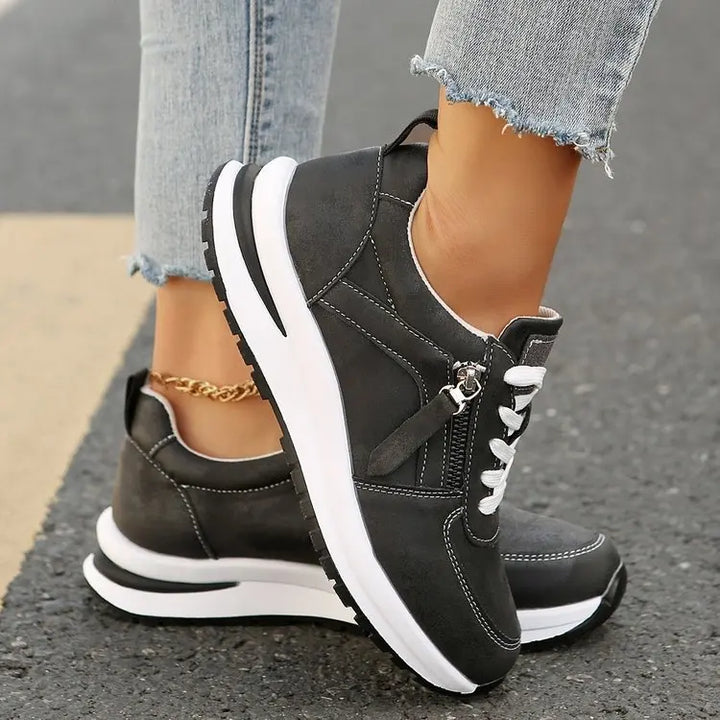 Vanessa | Zip-Up Orthopedische Sneakers