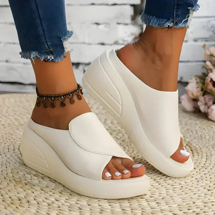 Brenda | Wedge Platform Sandalen