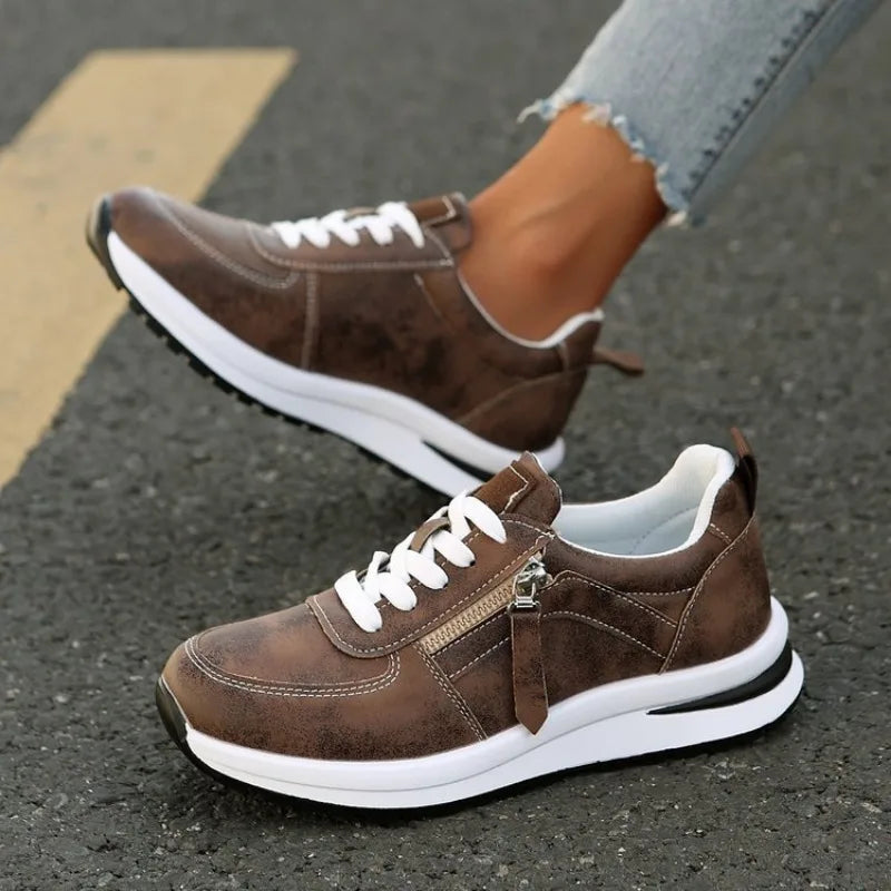 Vanessa | Zip-Up Orthopedische Sneakers