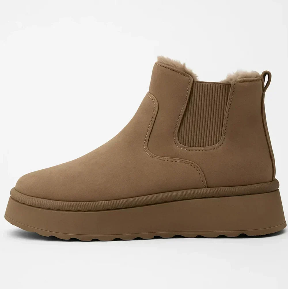 Riley | Gevoerde Suède Boots