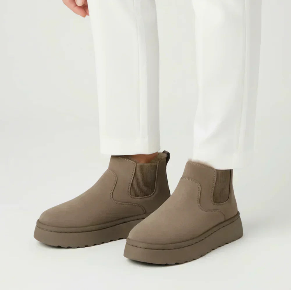 Riley | Gevoerde Suède Boots