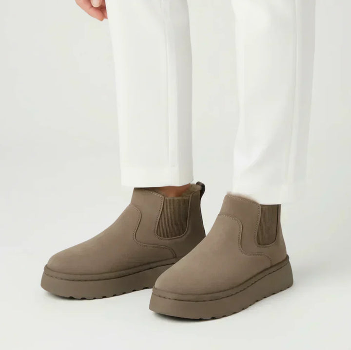 Riley | Gevoerde Suède Boots