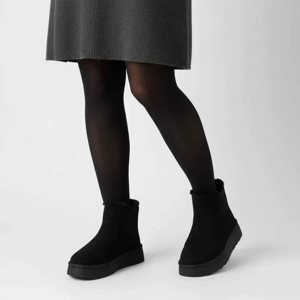 Riley | Gevoerde Suède Boots