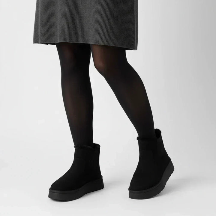 Riley | Gevoerde Suède Boots