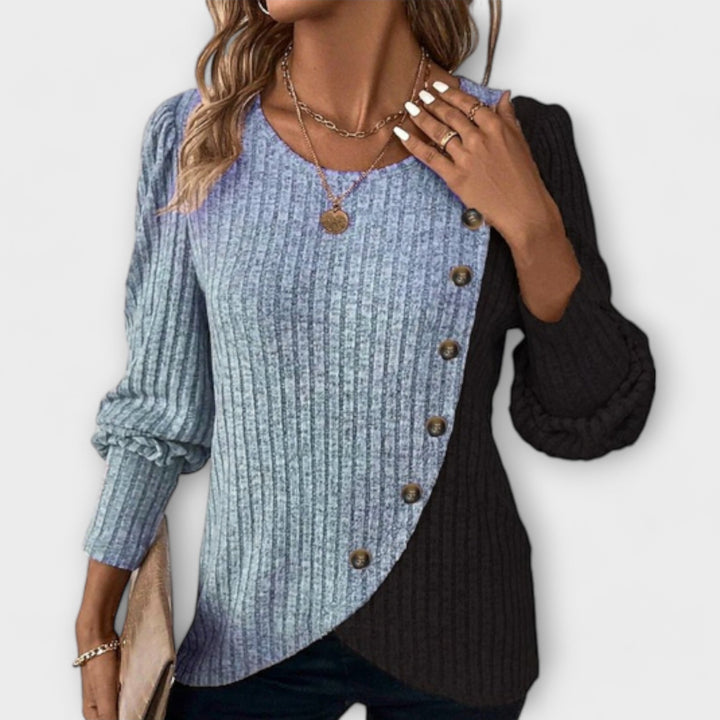 Jessica - Elegante Gebreide Blouse