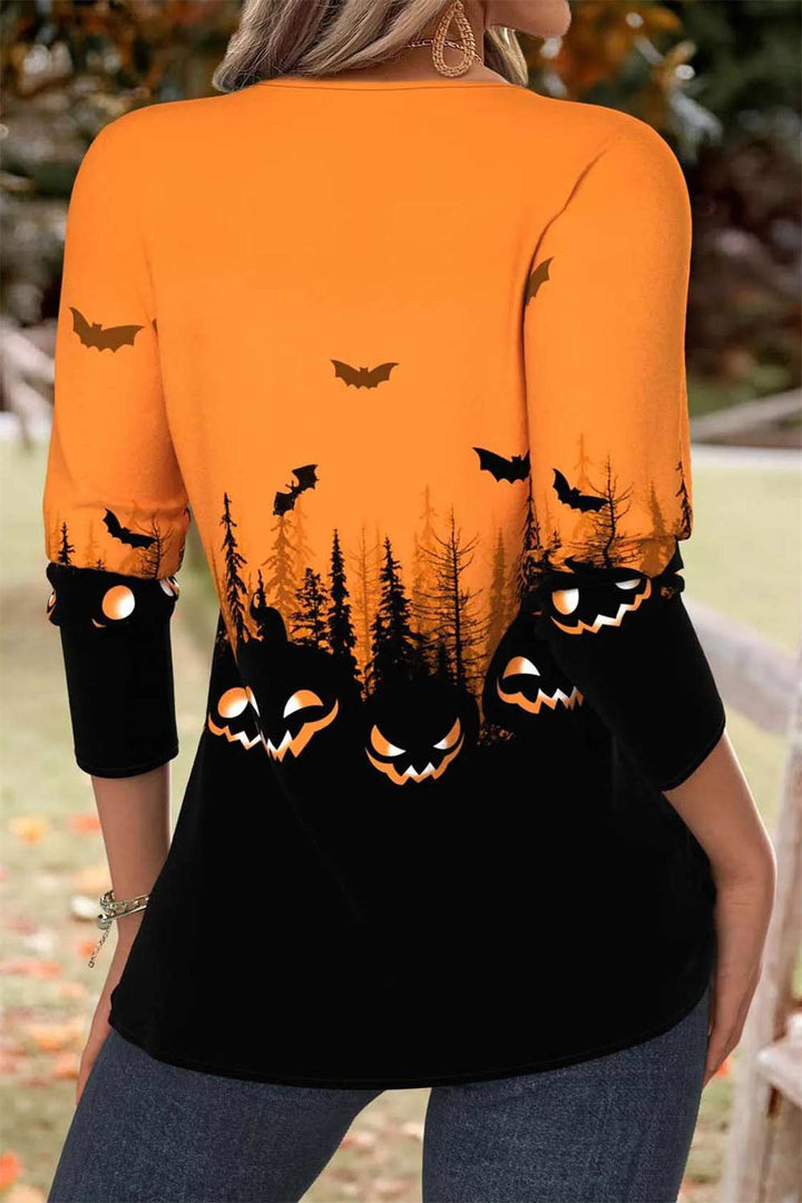 Yvonne | Pompoenbos Blouse