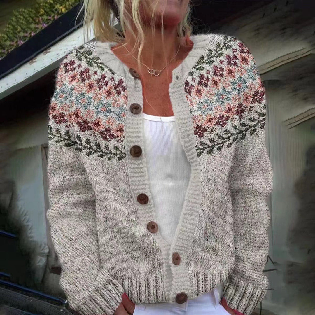 Emma | Vintage IJslandse Cardigan