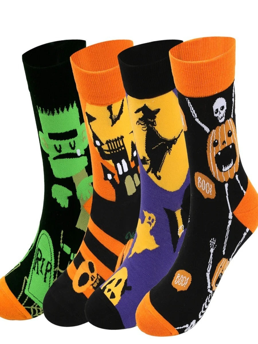 Charlotte | Halloween Print Sokken
