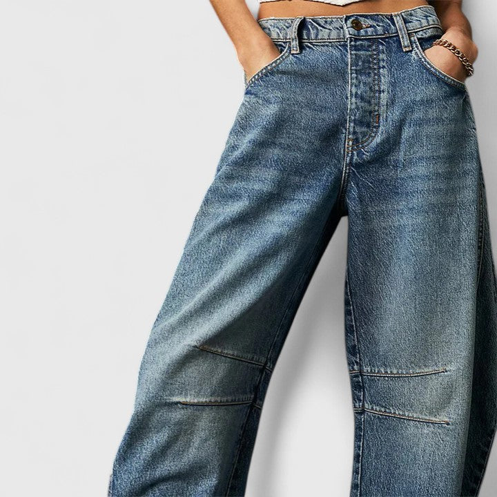 Everly | Comfortabele Brede-Pijp Broek