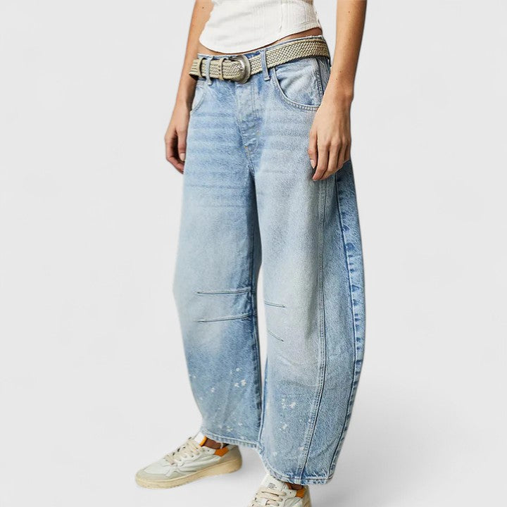 Everly | Comfortabele Brede-Pijp Broek