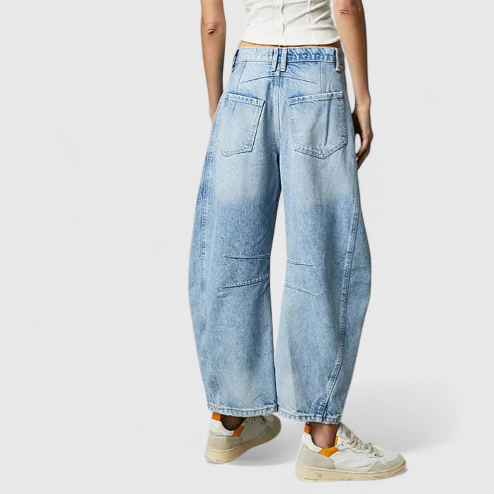 Everly | Comfortabele Brede-Pijp Broek