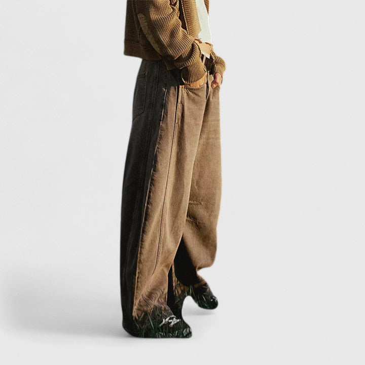 Everly | Comfortabele Brede-Pijp Broek