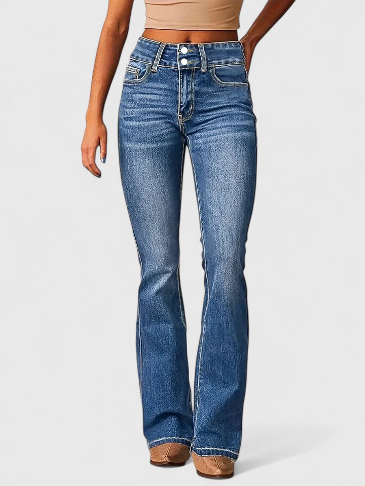 Dana | Verfijnde Flared Pants