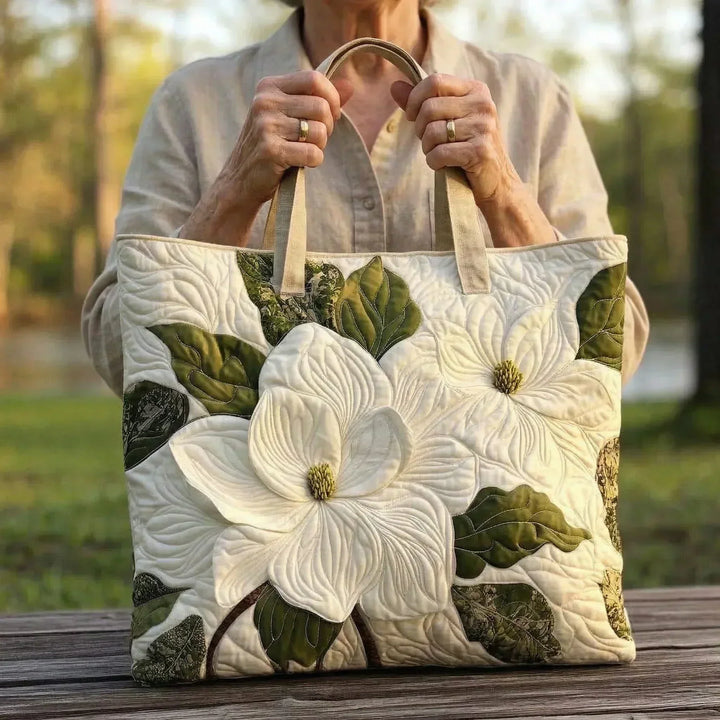 Handgemaakte Tas | Witte Lelies