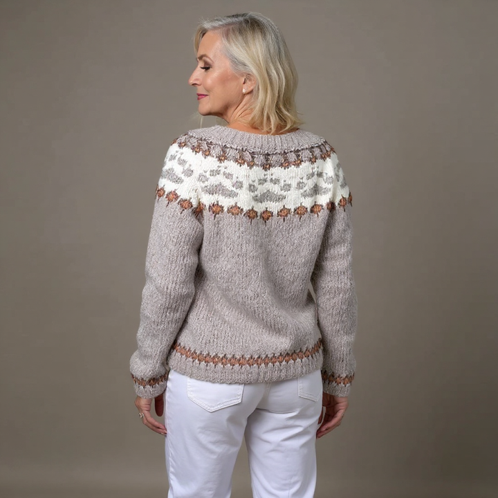 Lillian | Vintage IJslandse Cardigan