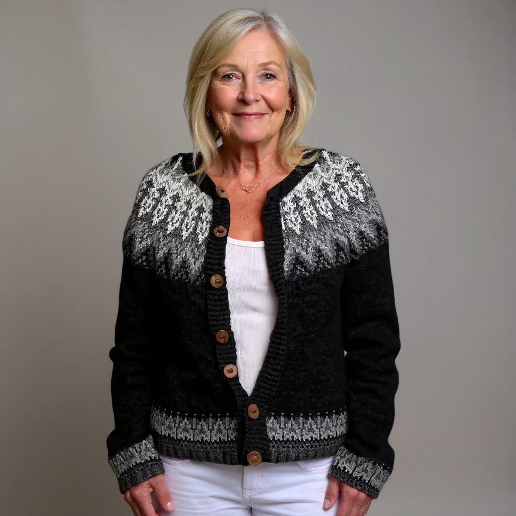 Phoebe | Vintage IJslandse Cardigan