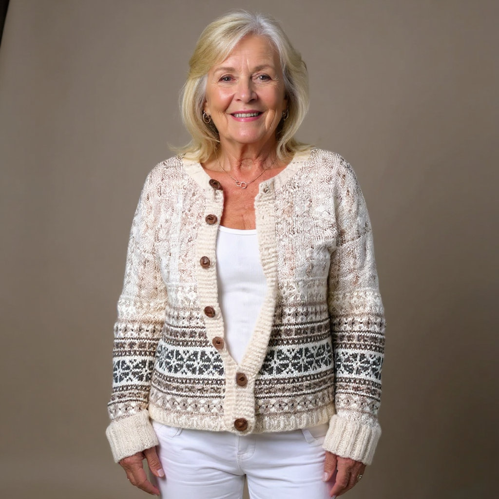 Brooke | Vintage IJslandse Cardigan