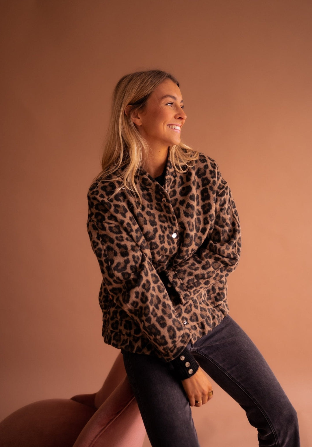 Stella | Luipaardprint Jas