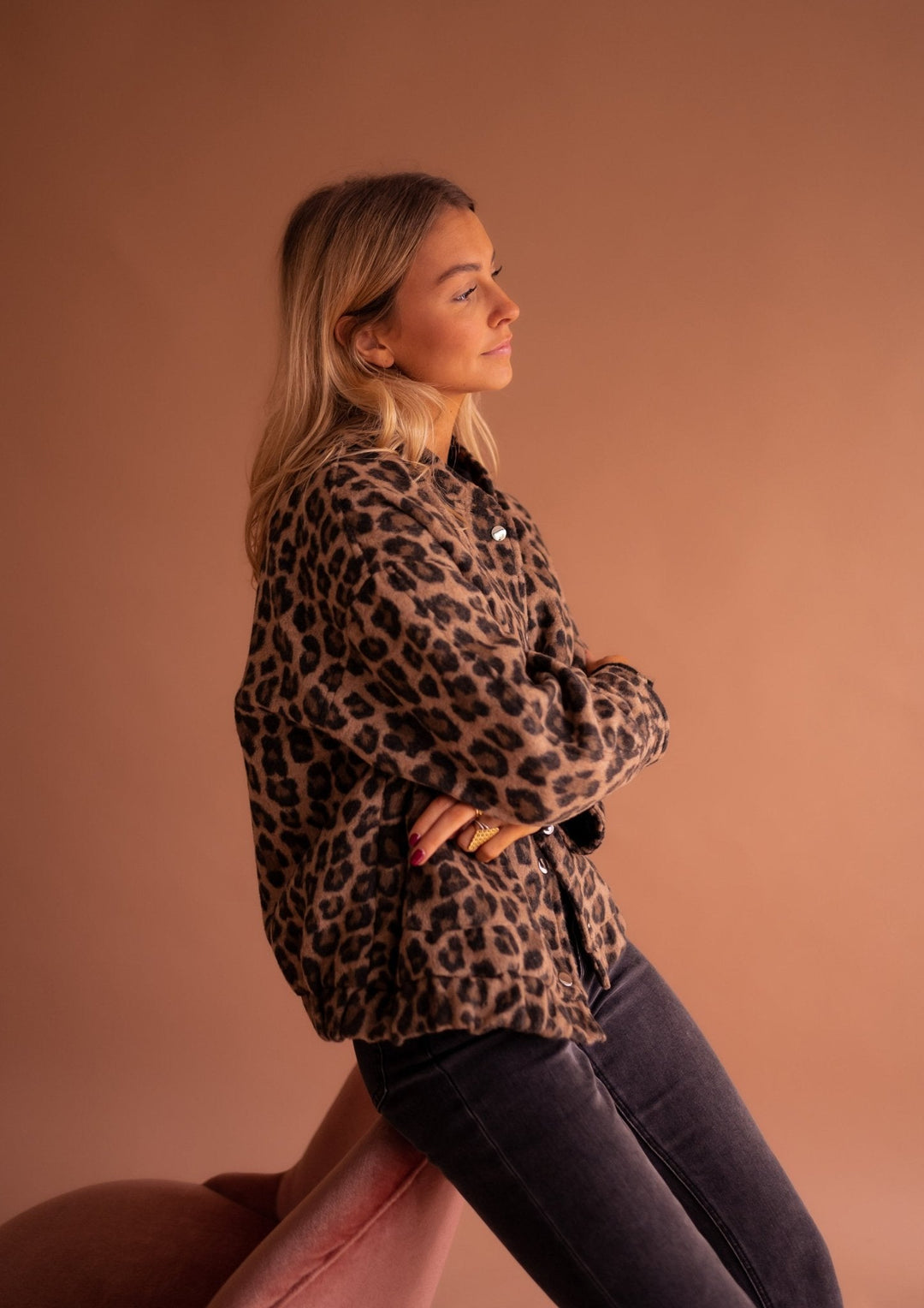Stella | Luipaardprint Jas