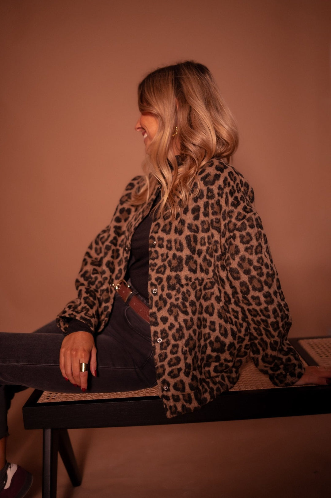 Stella | Luipaardprint Jas