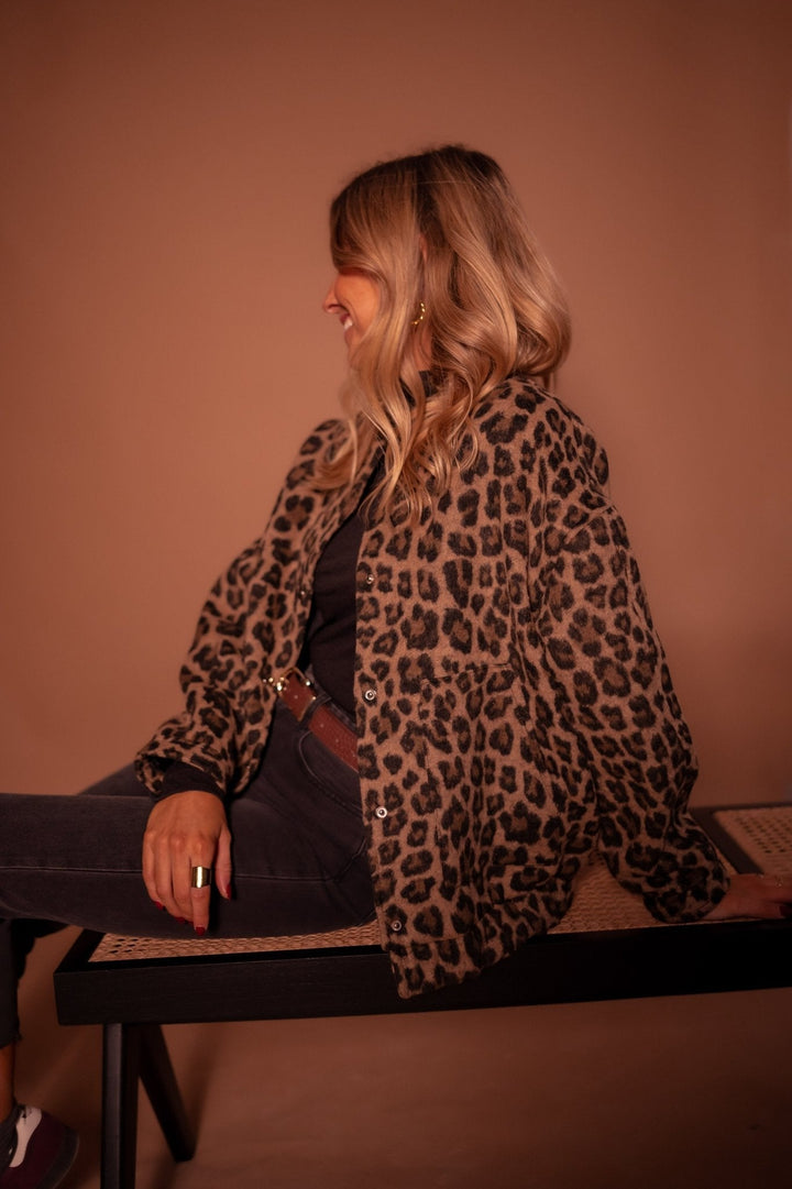 Stella | Luipaardprint Jas
