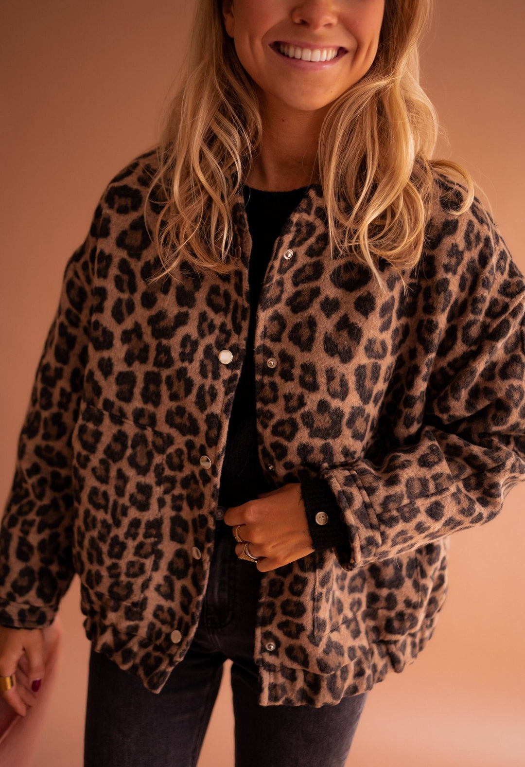 Stella | Luipaardprint Jas
