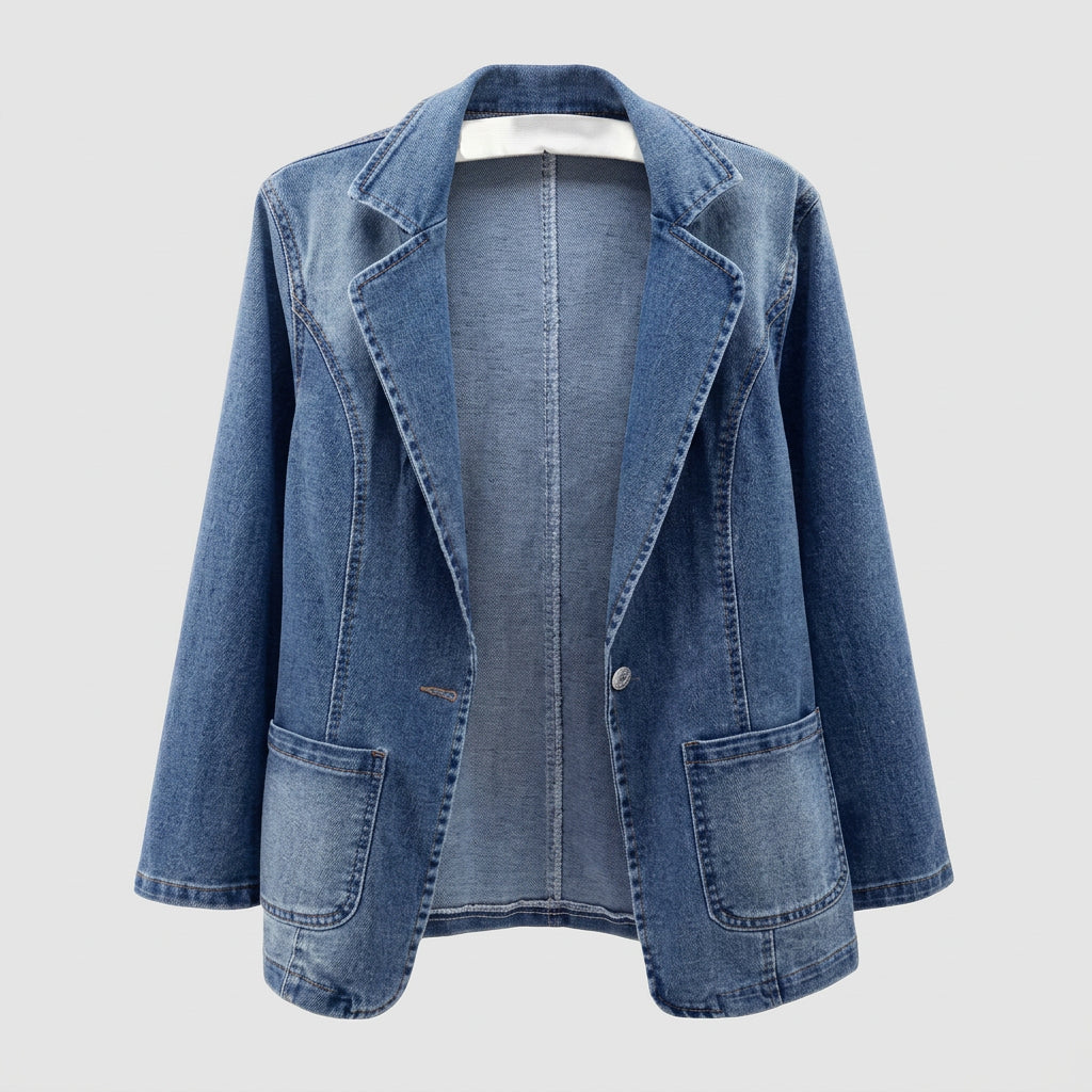 Georgia | Elegante Denim Blazer
